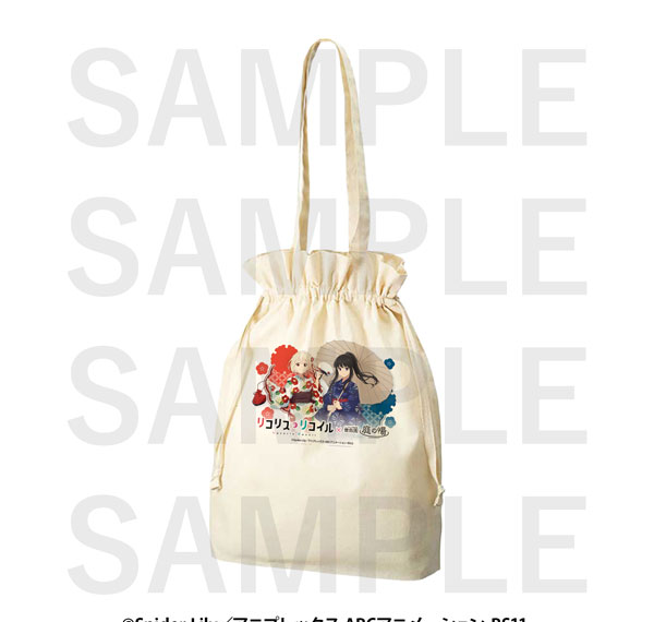 EDITH inc. Lycoris Recoil x Toshimaen Niwa no Yu Drawstring Tote Bag รูปภาพ 1