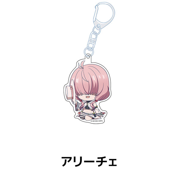 Penguin Parade Noble Reincarnation: Born Blessed, So I'll Obtain Ultimate Power Petanko Acrylic Keychain Alichey รูปภาพ 1