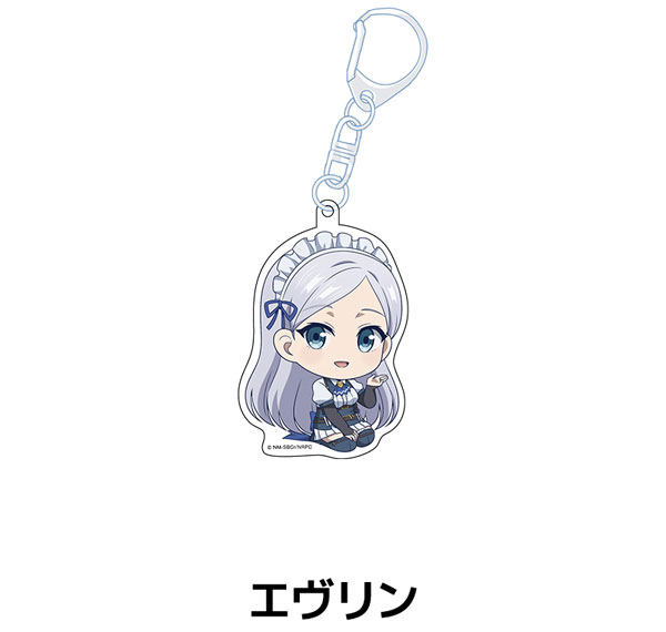 Penguin Parade Noble Reincarnation: Born Blessed, So I'll Obtain Ultimate Power Petanko Acrylic Keychain Evelyn รูปภาพ 1