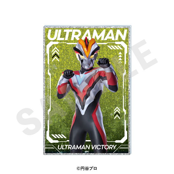 coly "Ultraman Series" Glitter Acrylic Illustration Card (Ultraman Victory)