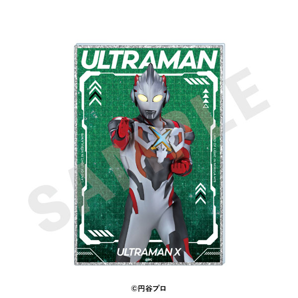 coly "Ultraman Series" Glitter Acrylic Illustration Card (Ultraman X) hình ảnh 1
