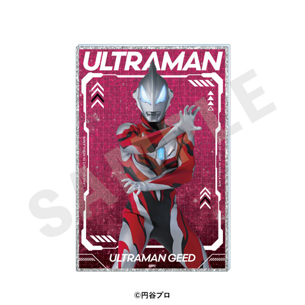 coly "Ultraman Series" Glitter Acrylic Illustration Card (Ultraman Geed)