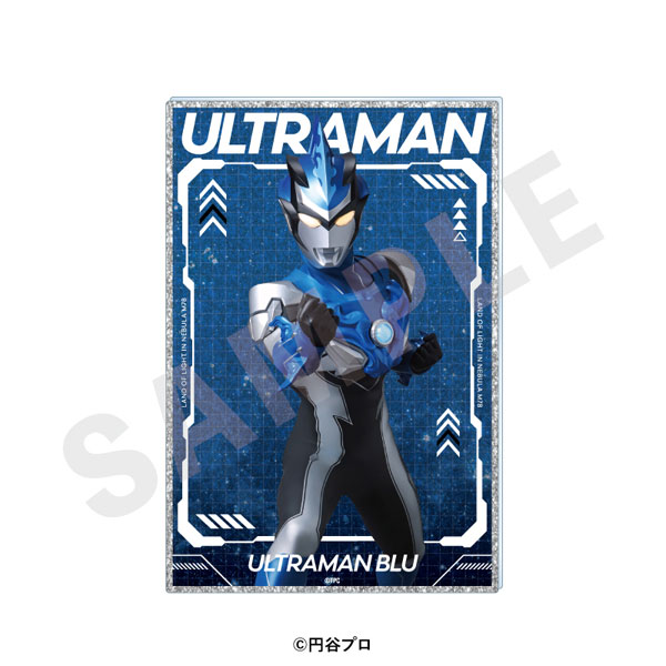 coly "Ultraman Series" Glitter Acrylic Illustration Card (Ultraman Blu)