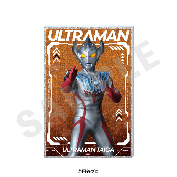 coly "Ultraman Series" Glitter Acrylic Illustration Card (Ultraman Taiga)
