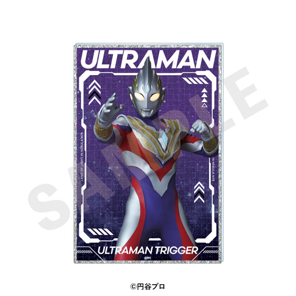 coly "Ultraman Series" Glitter Acrylic Illustration Card (Ultraman Trigger)