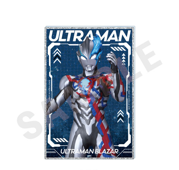 coly "Ultraman Series" Glitter Acrylic Illustration Card (Ultraman Blazar) Bild 1