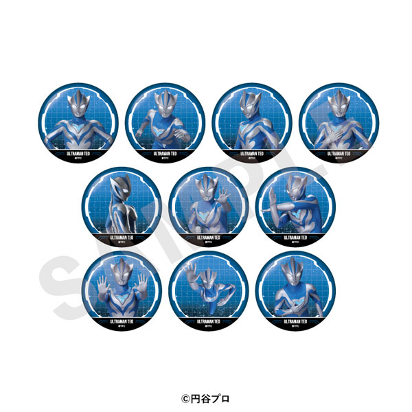 coly "Ultraman Series" Trading Oshi Tin Badge (Ultraman Teo) 10Pack BOX