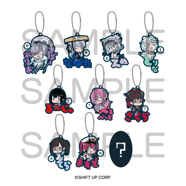 ALGERNON PRODUCT GODDESS OF VICTORY: NIKKE Onamae Pitanko Rubber Mascot Vol.6 10Pack BOX รูปภาพ 1
