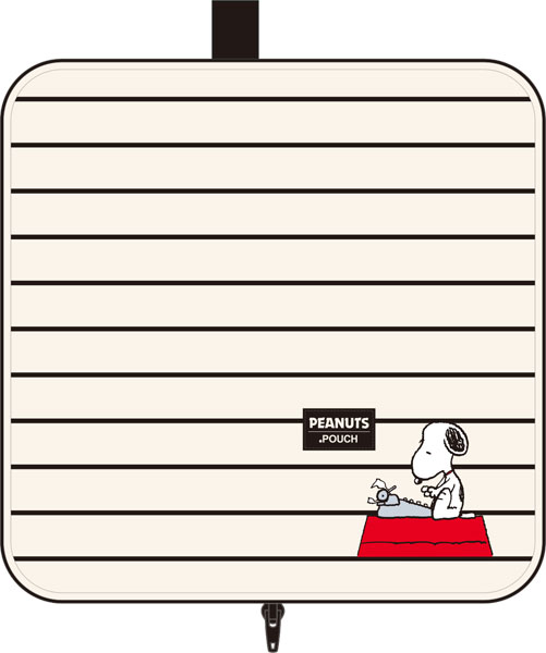 Eyeup Dot Pouch Snoopy Organic Cotton Typewriter BG Bild 1
