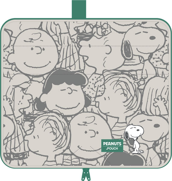 Eyeup Dot Pouch Snoopy Keep Friends BG