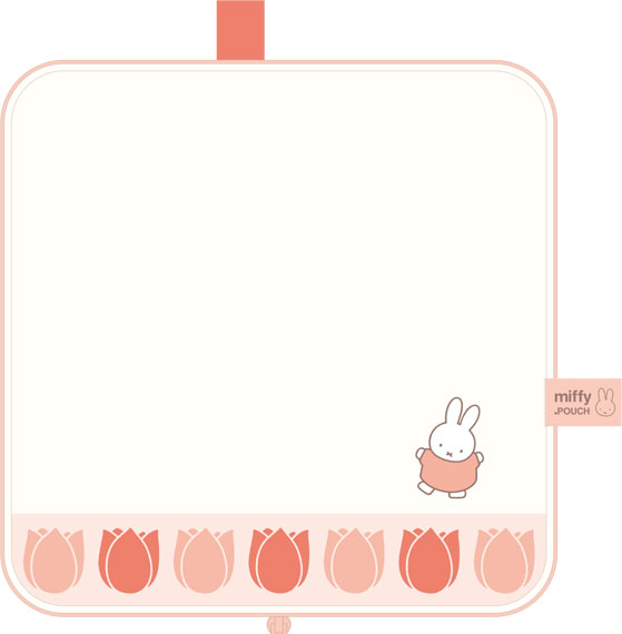 Eyeup Dot Pouch Miffy Tulip BG รูปภาพ 1
