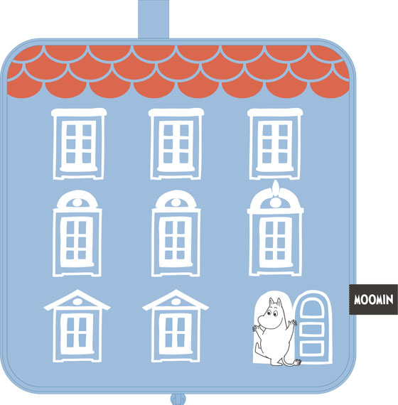 Eyeup Dot Pouch Moomin Moomin House BG รูปภาพ 1