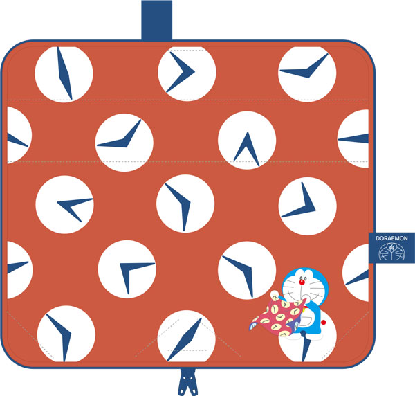 Eyeup Dot Pouch Doraemon Keep Time Cloth BG