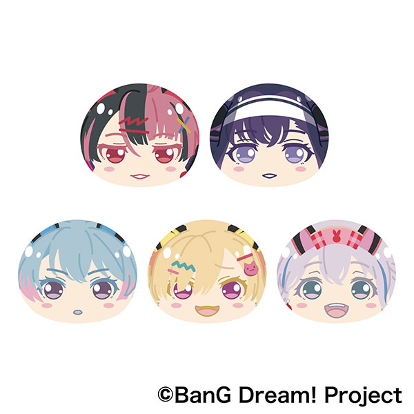 Ensky BanG Dream! Omanjuu Niginigi Mascot ver. Mugendai Mewtype 5Pack BOX gambar 1