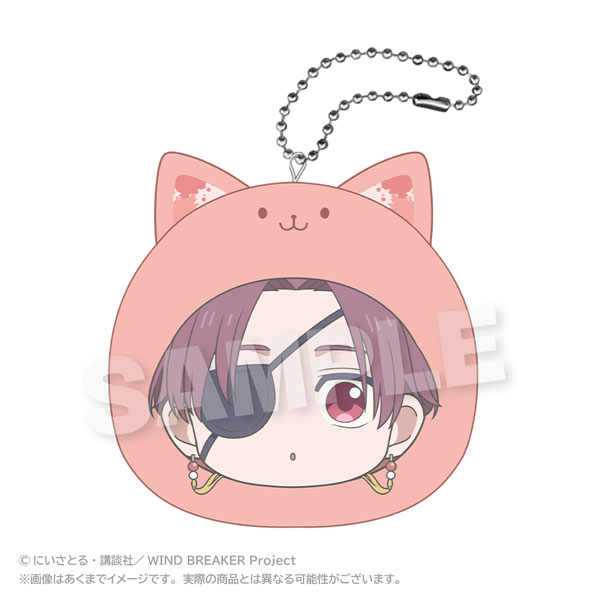 Stella Notes WIND BREAKER Marumates Cushion Keychain Pastel ver. Hayato Suo Bild 1