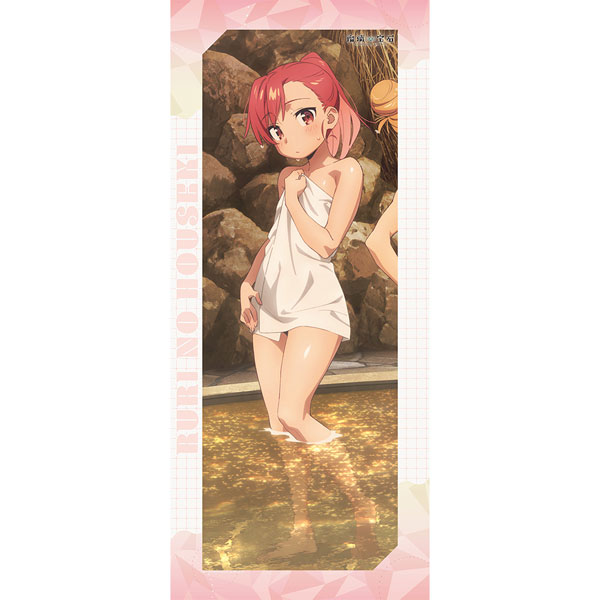 Curtain Damashii Ruri no Houseki New Illustration Jumbo Wall Scroll (Shoko Seto / Hot Spring)