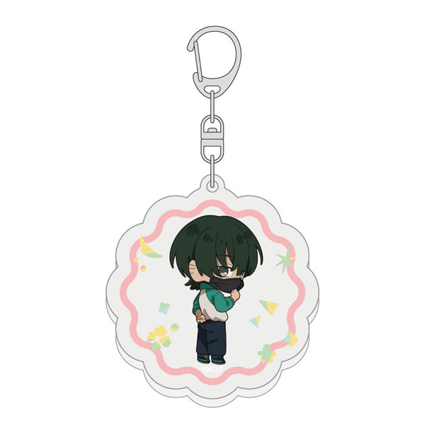 Curtain Damashii Goodbye, Lala Acrylic Keychain (Kota)