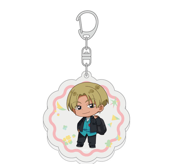 Curtain Damashii Goodbye, Lala Acrylic Keychain (Yoshiya Otsu)