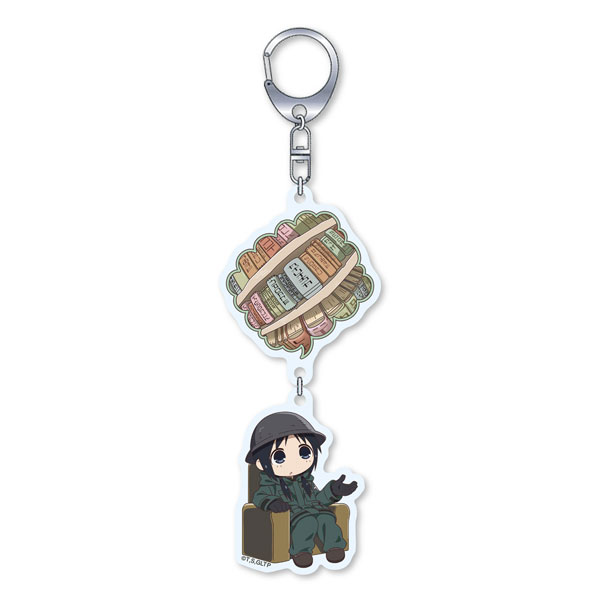 Groove Garage Girls' Last Tour Yurayura Acrylic Keychain Bookshelf Chito