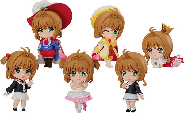 Good Smile Company Nendoroid Surprise Cardcaptor Sakura: Clear Card Sakura Kinomoto Collection Set of All 6 Types