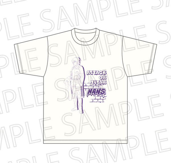 SR-GYM TV Anime "Attack on Titan" The Final Season BIG Silhouette T-shirt Hange Zoe M Size Bild 1