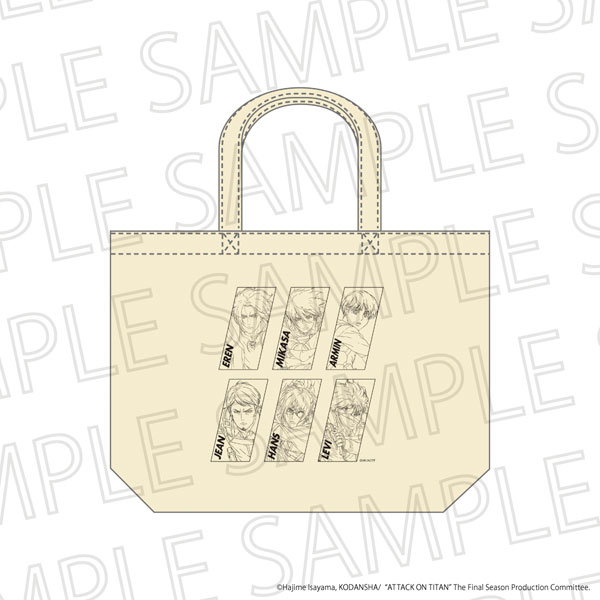 SR-GYM TV Anime "Attack on Titan" The Final Season BIG Tote Bag