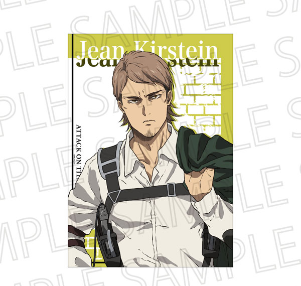 SR-GYM TV Anime "Attack on Titan" The Final Season BIG Clear Poster Jean Kirstein Bild 1