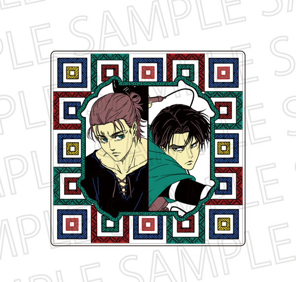 SR-GYM TV Anime "Attack on Titan" The Final Season Kutaniyaki Art Tile รูปภาพ 1