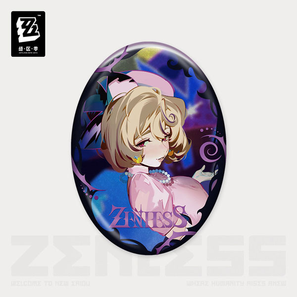 miHoYo Zenless Zone Zero Concerto Frequency Series Memories of Dreams Bygone Tinplate Badge - Yidhari