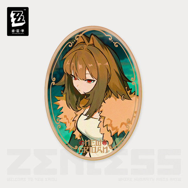 miHoYo Zenless Zone Zero Concerto Frequency Series On the Precipice of the Abyss Tinplate Badge - Ye Shunguang hình ảnh 1