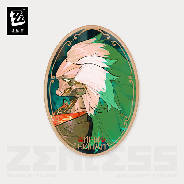 miHoYo Zenless Zone Zero Concerto Frequency Series On the Precipice of the Abyss Tinplate Badge - Banyue