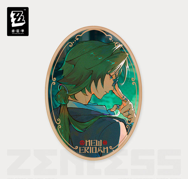 miHoYo Zenless Zone Zero Concerto Frequency Series On the Precipice of the Abyss Tinplate Badge - Ye Shiyuan