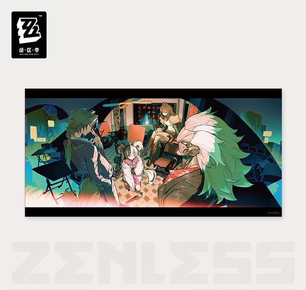 miHoYo Zenless Zone Zero Concerto Frequency Series On the Precipice of the Abyss Collectible Poster รูปภาพ 1