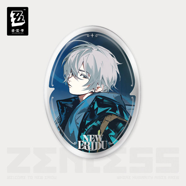 miHoYo Zenless Zone Zero Concerto Frequency Series To Be Fuel for the Night Tinplate Badge - Wise