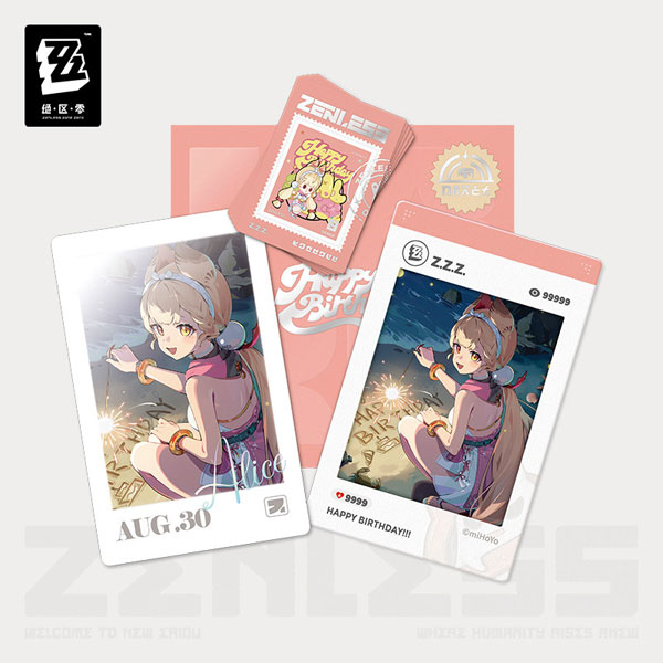 miHoYo Zenless Zone Zero HB2U Series: Birthday Moments Commemorative Set Eighth Edition - Alice