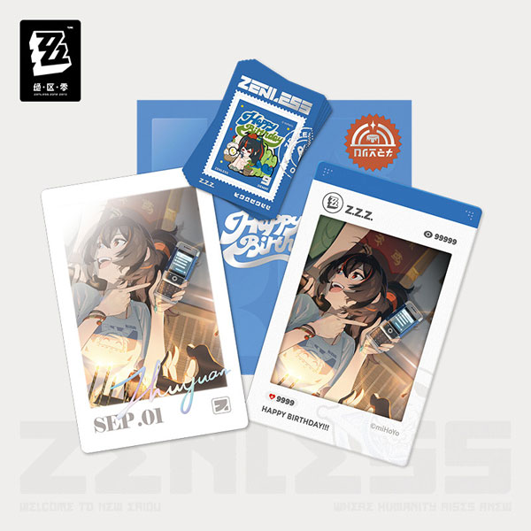 miHoYo Zenless Zone Zero HB2U Series: Birthday Moments Commemorative Set Eighth Edition - Zhu Yuan รูปภาพ 1