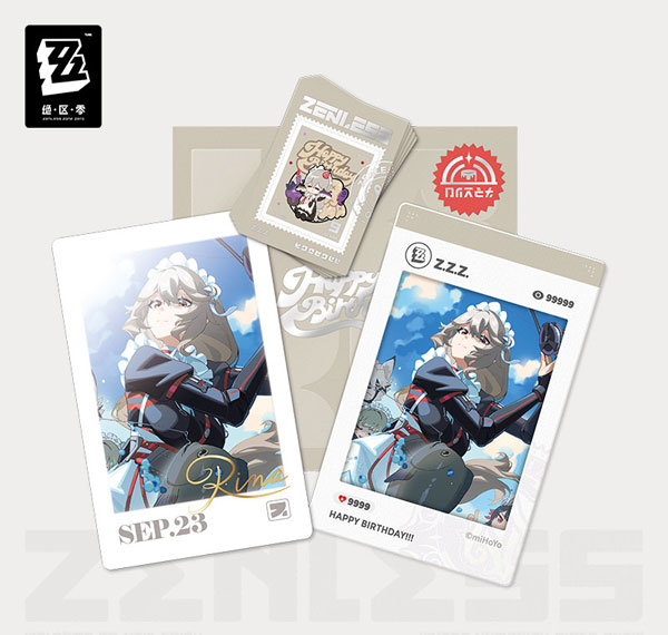 miHoYo Zenless Zone Zero HB2U Series: Birthday Moments Commemorative Set Ninth Edition - Rina