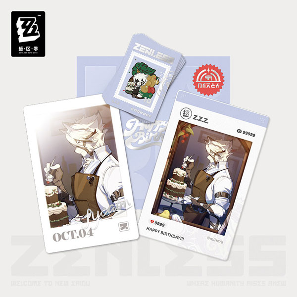 miHoYo Zenless Zone Zero HB2U Series: Birthday Moments Commemorative Set Ninth Edition - Lycaon 圖片 1