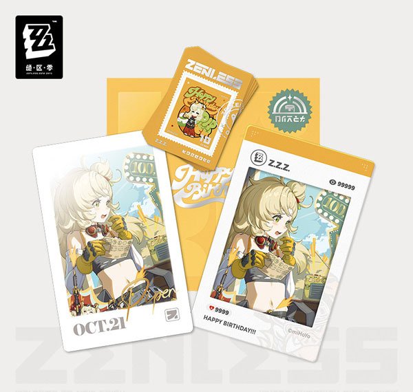miHoYo Zenless Zone Zero HB2U Series: Birthday Moments Commemorative Set Ninth Edition - Piper Bild 1
