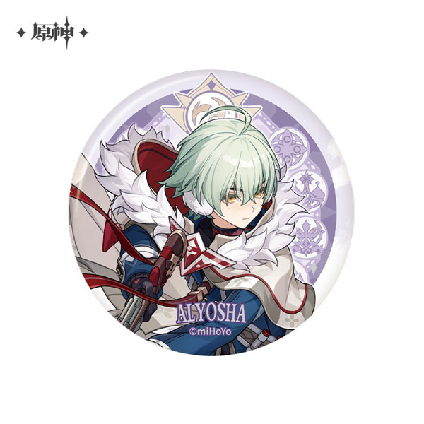 miHoYo Genshin Snezhnaya Themed Series Badge - Alyosha