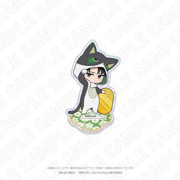 TOKYOGETS Attack on Titan [Beckoning Cat] Hologram Acrylic Stand (Levi)