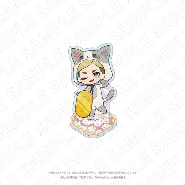 TOKYOGETS Attack on Titan [Beckoning Cat] Hologram Acrylic Stand (Erwin) 圖片 1