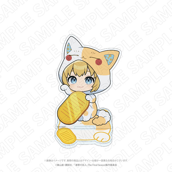 TOKYOGETS Attack on Titan [Beckoning Cat] BIG Acrylic Stand (Armin)
