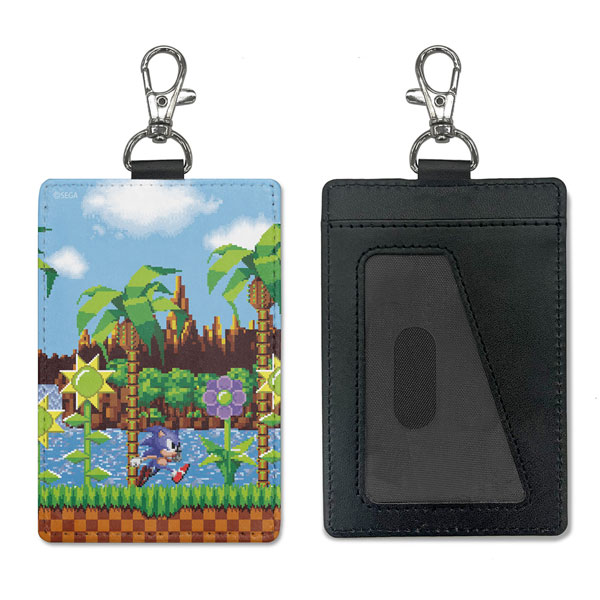 COSPA Sonic the Hedgehog 1991 Sonic the Hedgehog Pass Case (w/Swivel Snap Hook)