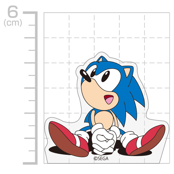 COSPA Sonic the Hedgehog Classic Sonic Acrylic Block Figure
