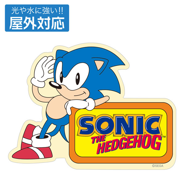 COSPA Sonic the Hedgehog Classic Sonic Outdoor Compatible Sticker