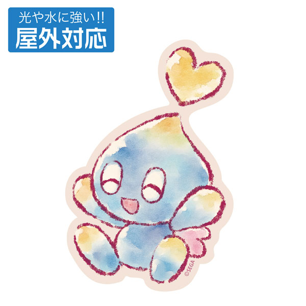 COSPA Sonic the Hedgehog Chao Outdoor Compatible Sticker