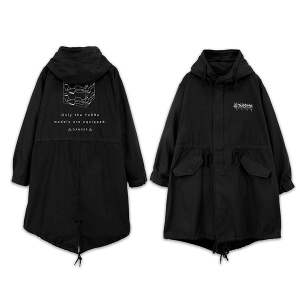 COSPA NieR:Automata Ver1.1a YoRHa Military Force M-51 Jacket /BLACK-M hình ảnh 1