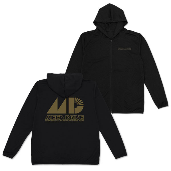 COSPA Megadrive Thin Dry Hoodie /BLACK-XL 图片 1