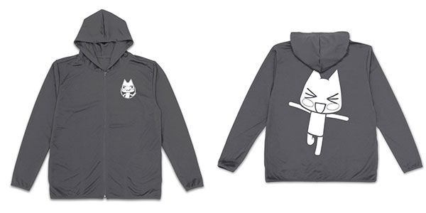 COSPA Doko Demo Issho Toro Thin Dry Hoodie /GRAY-XL